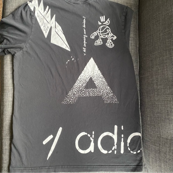 Adidas Men's Originals Off Placement Sketchbook Graphic Tee - Picture 9 of 11